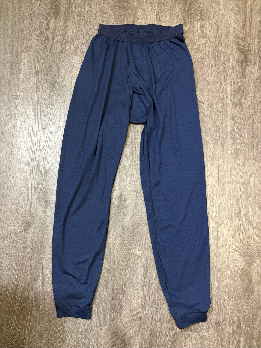 Vintage Patagonia Men Medium Navy Capilene Base Layer Pants Midweight Thermal
